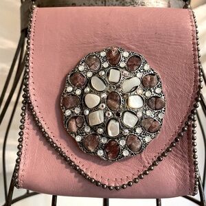 Leatherock Crossbody Box Bag